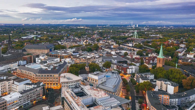 Cityscape of Bochum, Germany