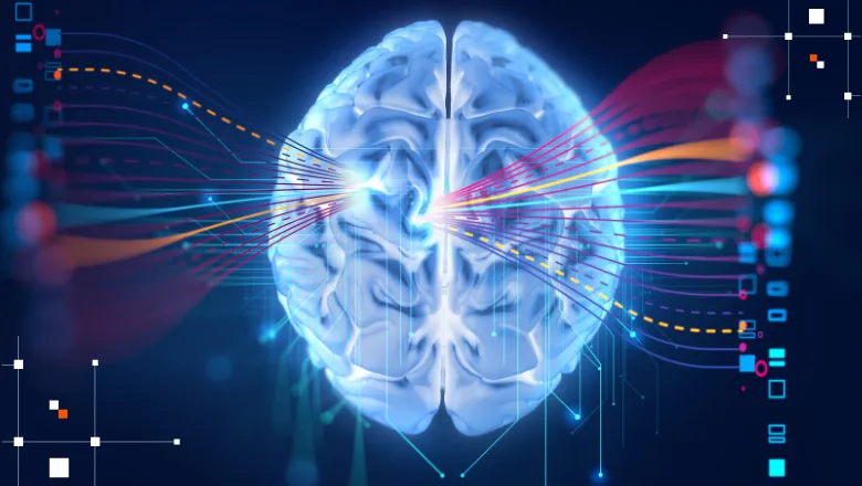 digital illustration of brain
