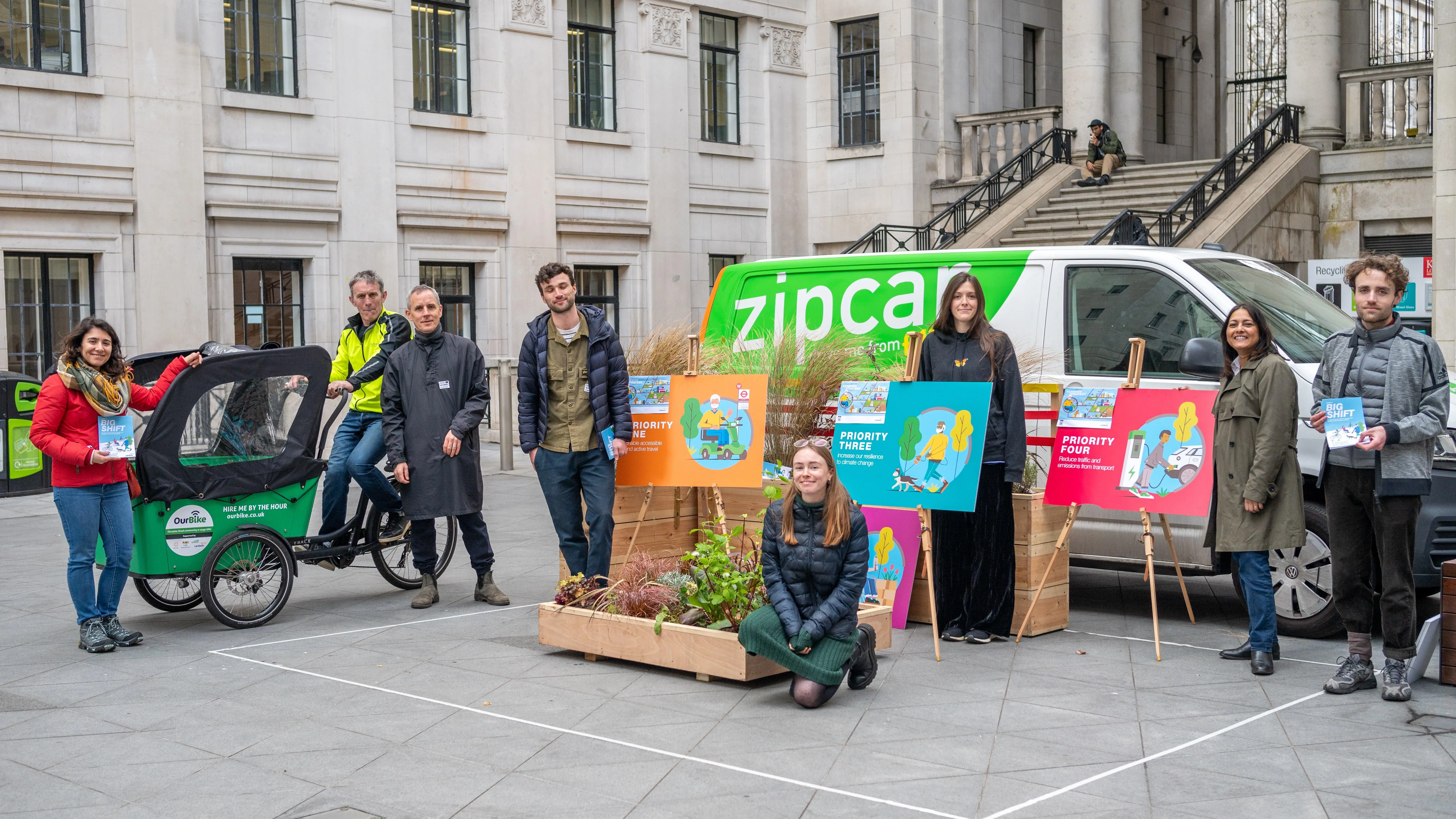 At the SPACE event with Lambeth Council and Peddle My Wheels.