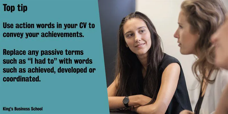 How to write the perfect CV