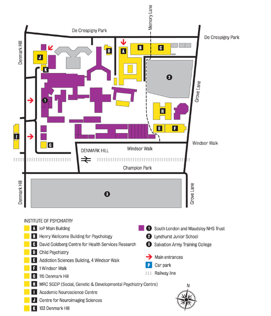Kings College Map – Zip Code Map