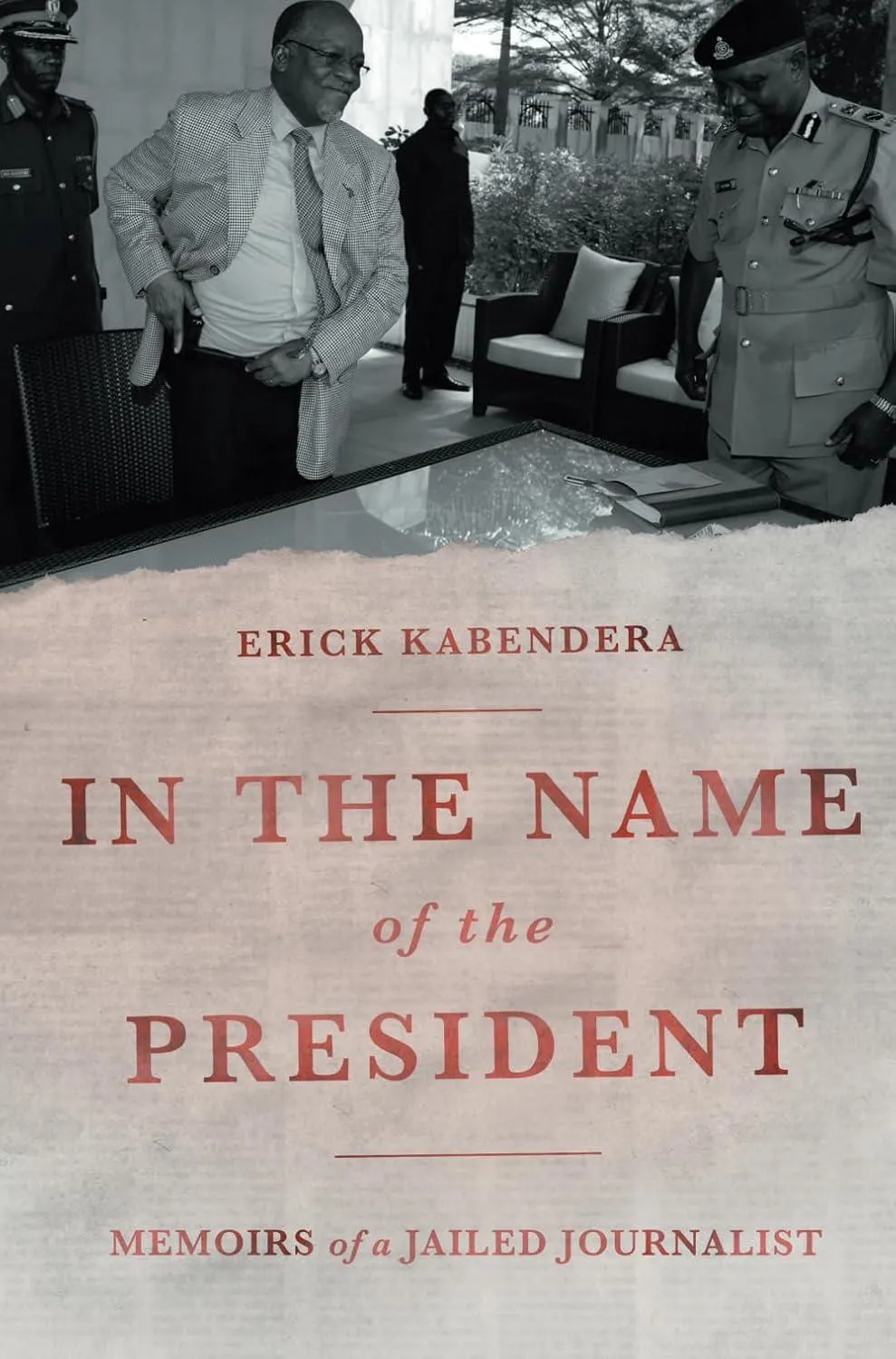 Erick Kabendera new book cover