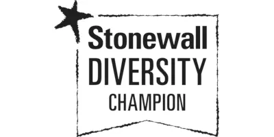 Stonewall Diversity Champion logo