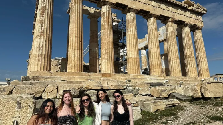 20250429_Students experience Greece on Matti Egon field-trip to Athens