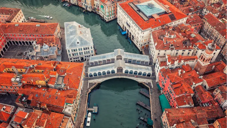 Aerial view of Venice. Photo: Shutterstock