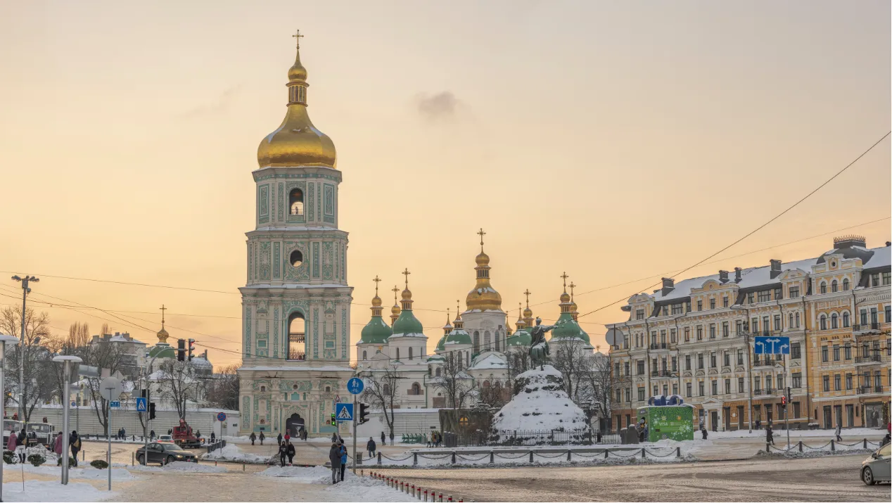 St Sophia Cathedral, Kyiv, Ukraine