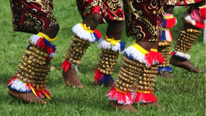 dancers in west africa (shutterstock)