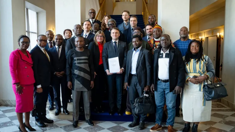 report into the decolonisation war of Cameroon presented to President Macron