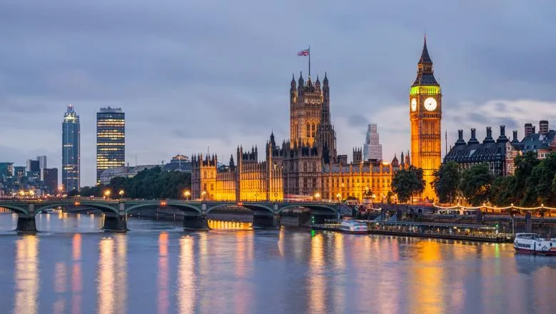 Palace of Westminster and Westminster Bridge