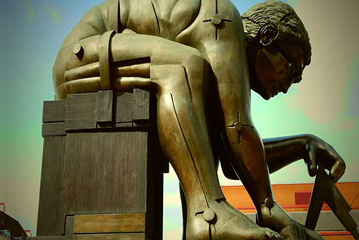 thinker statue