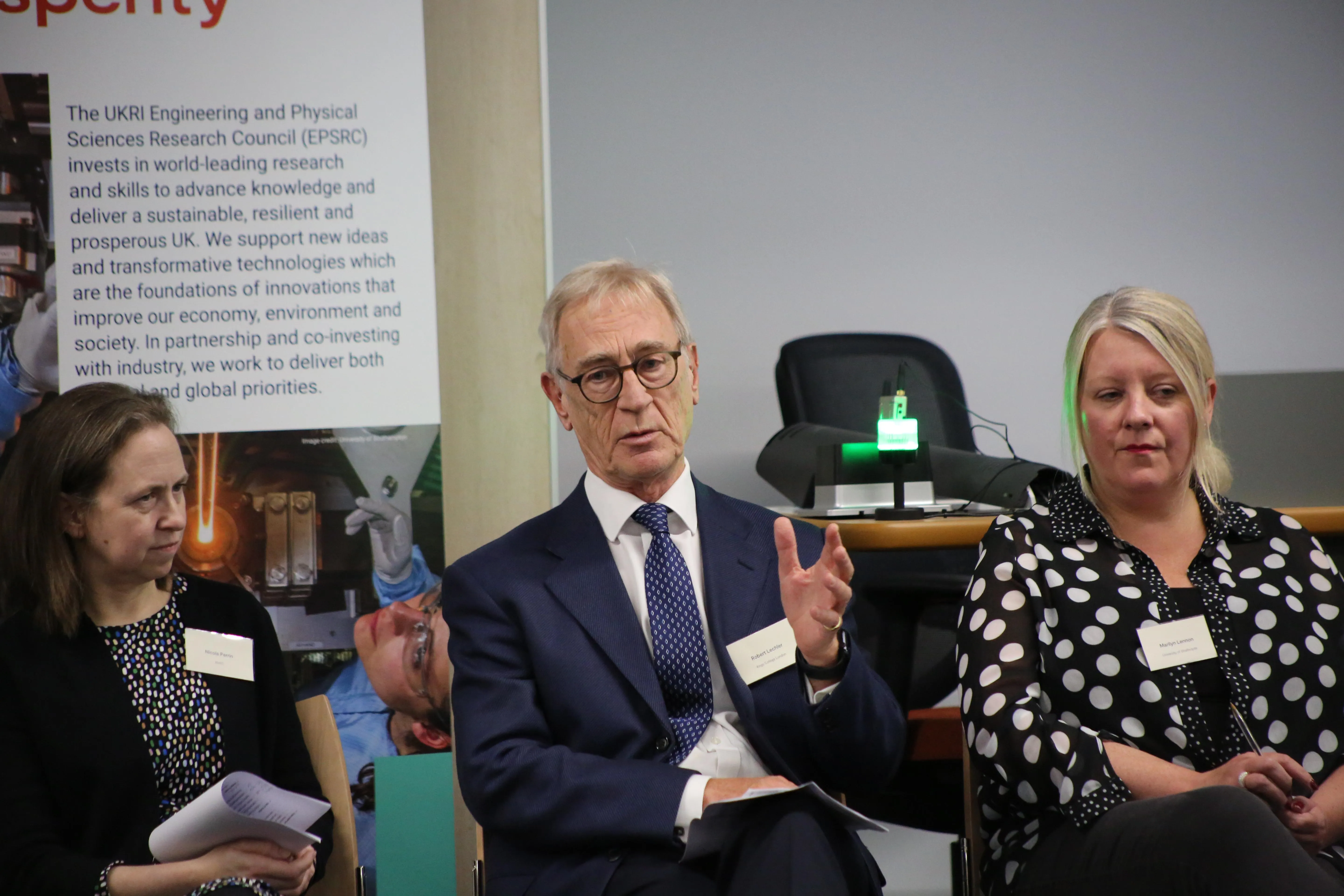 Sir Robert Lechler panel host