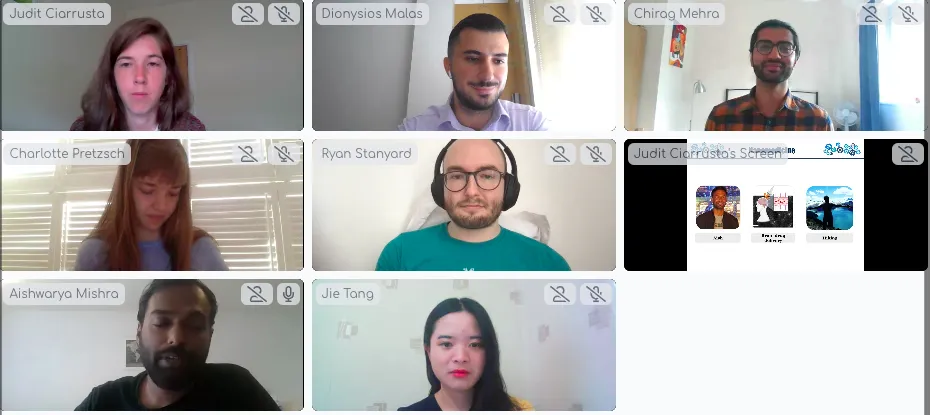 Dionysios Malas, Aishwarya Mishra, Jie Tang, Ryan Stanyard, Chirag Mehra, Charlotte Pretzsch, Judit Ciarrusta: Careers Talk- Paths to Becoming a Scientist