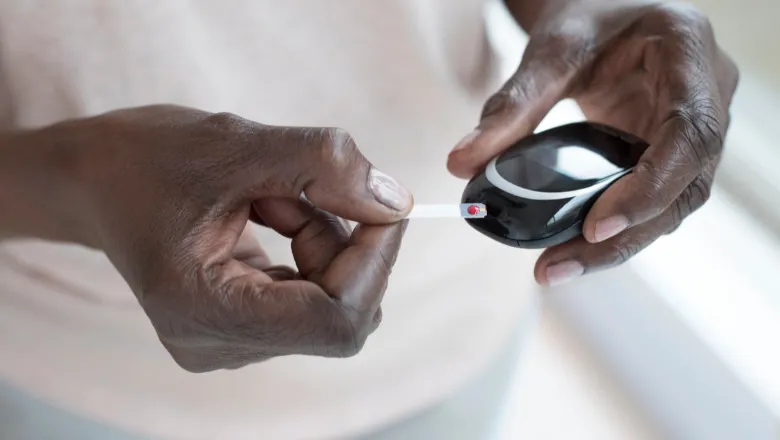 African-Caribbean person with diabetes