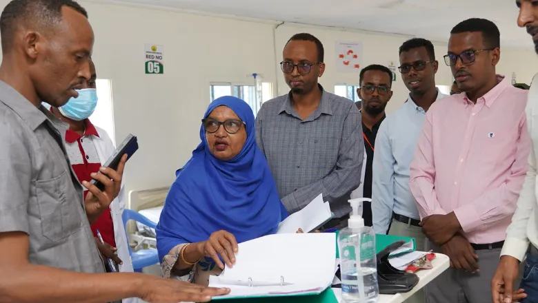 Health workers QI hospital assessments Somaliland