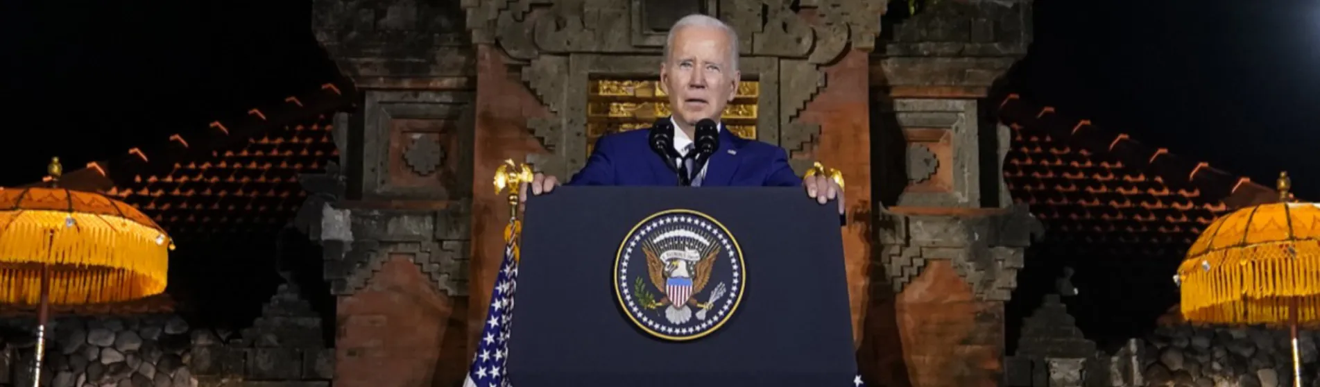 Biden G20 - banner