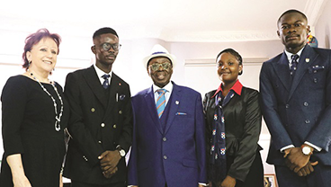 Three students from Afe Babalola University join King's for the summer