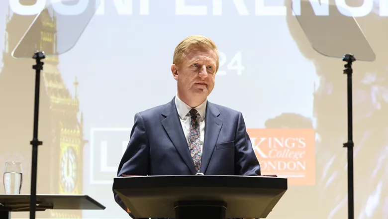 Oliver Dowden at the London Defence Conference 2024