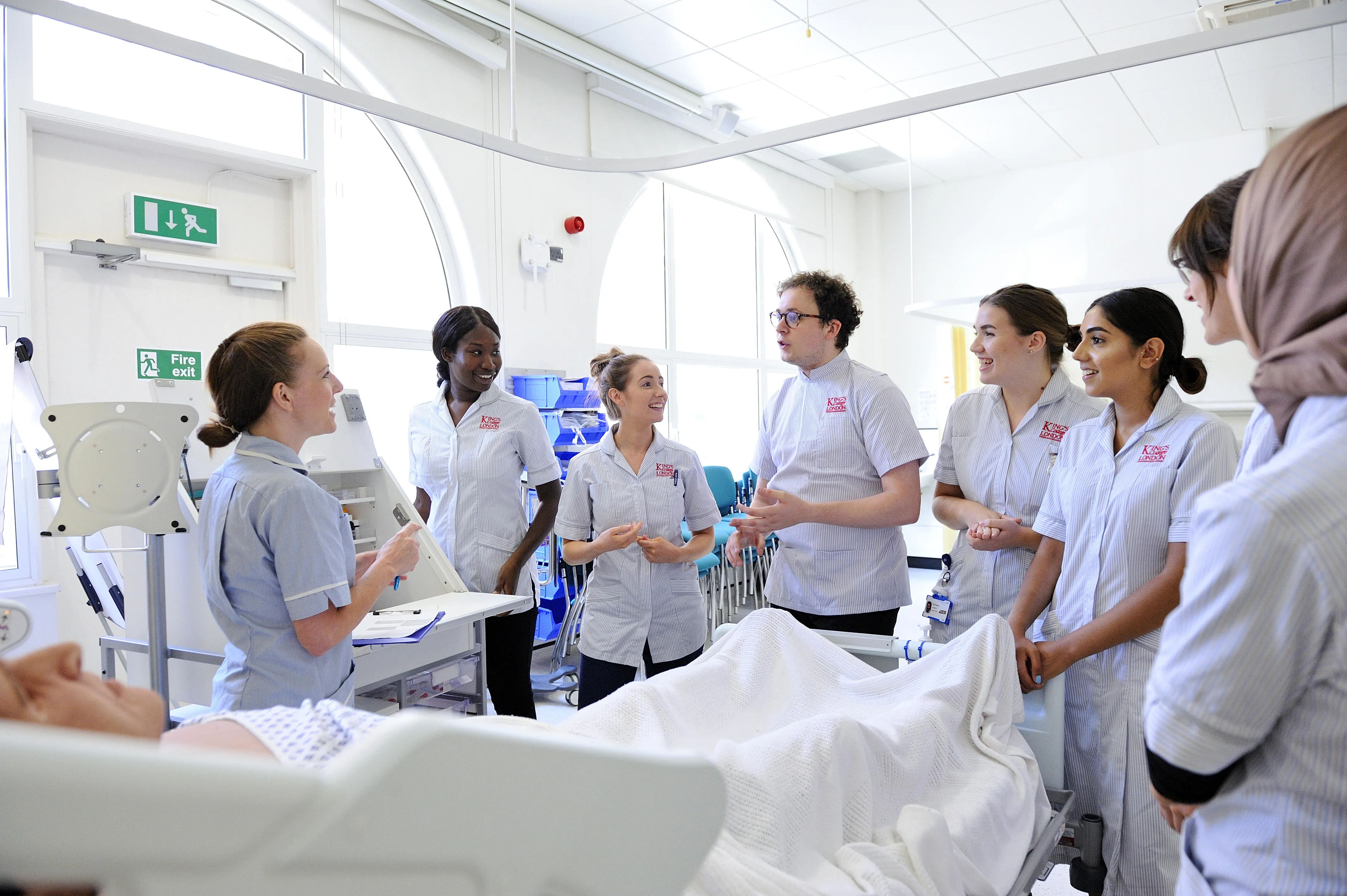 King's Nursing students