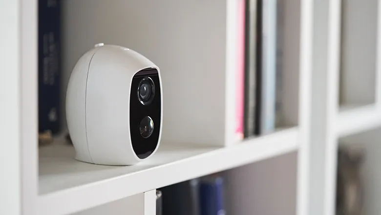 Smart camera on a shelf