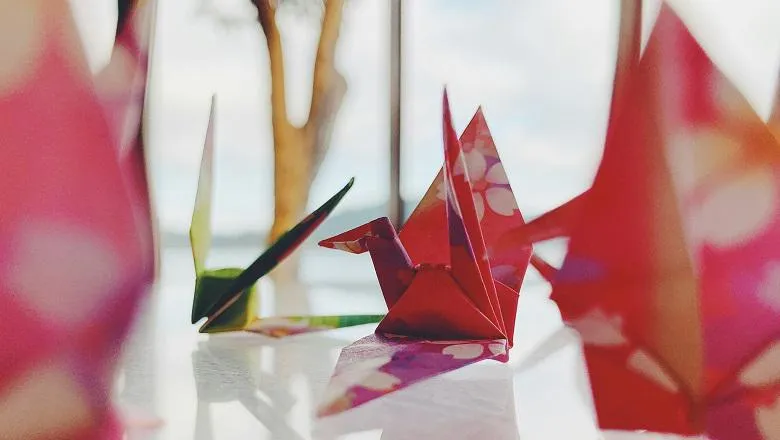 Origami birds