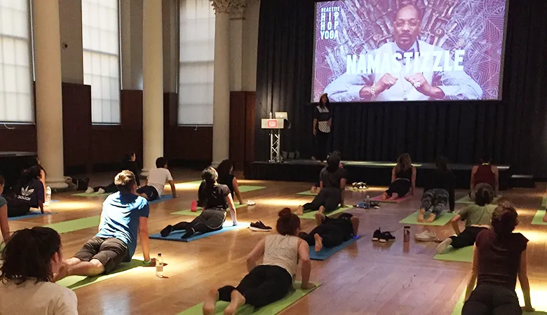 Hip Hop Yoga event image