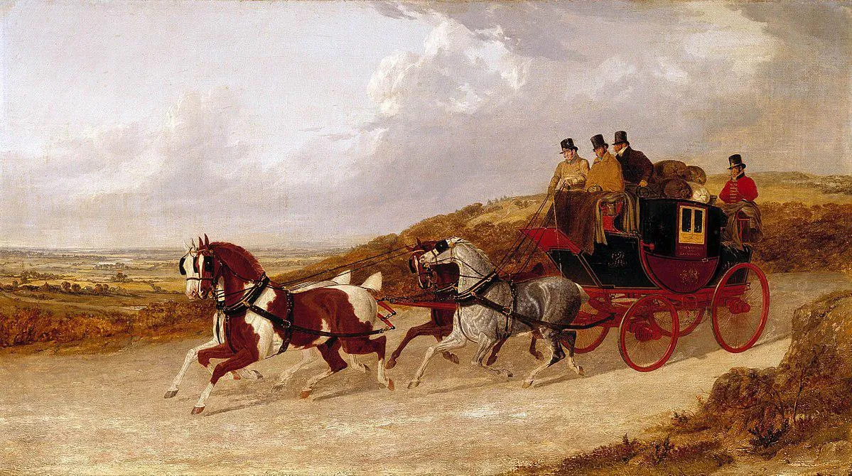 The Edinburgh and London Royal Mail by John Frederick Herring Sr