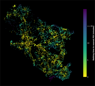 SDS walkability index