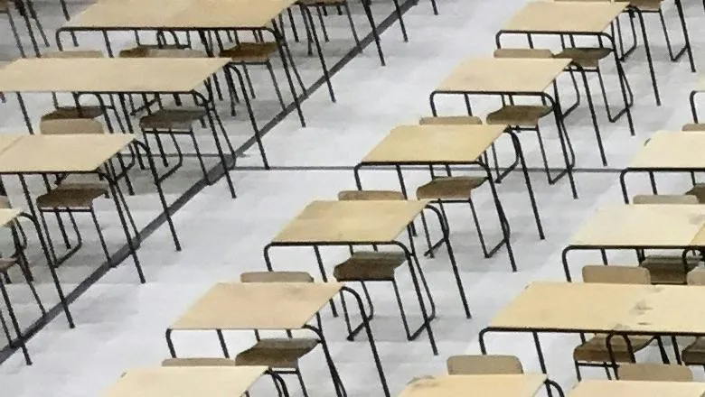 empty desks exam