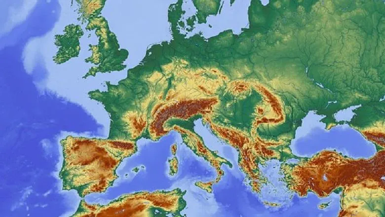 Map of Europe