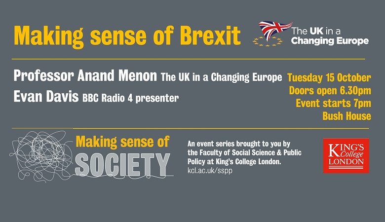 Making Sense Of Brexit | King's College London