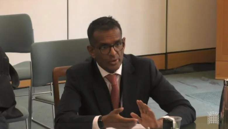 Professor Anand Menon appeared before MPs on 17 March.