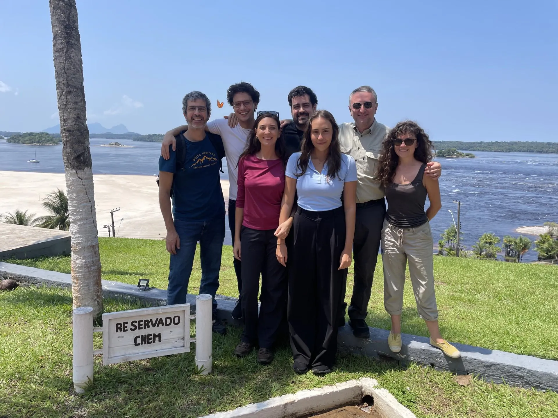 Amazon environmental trip - research team