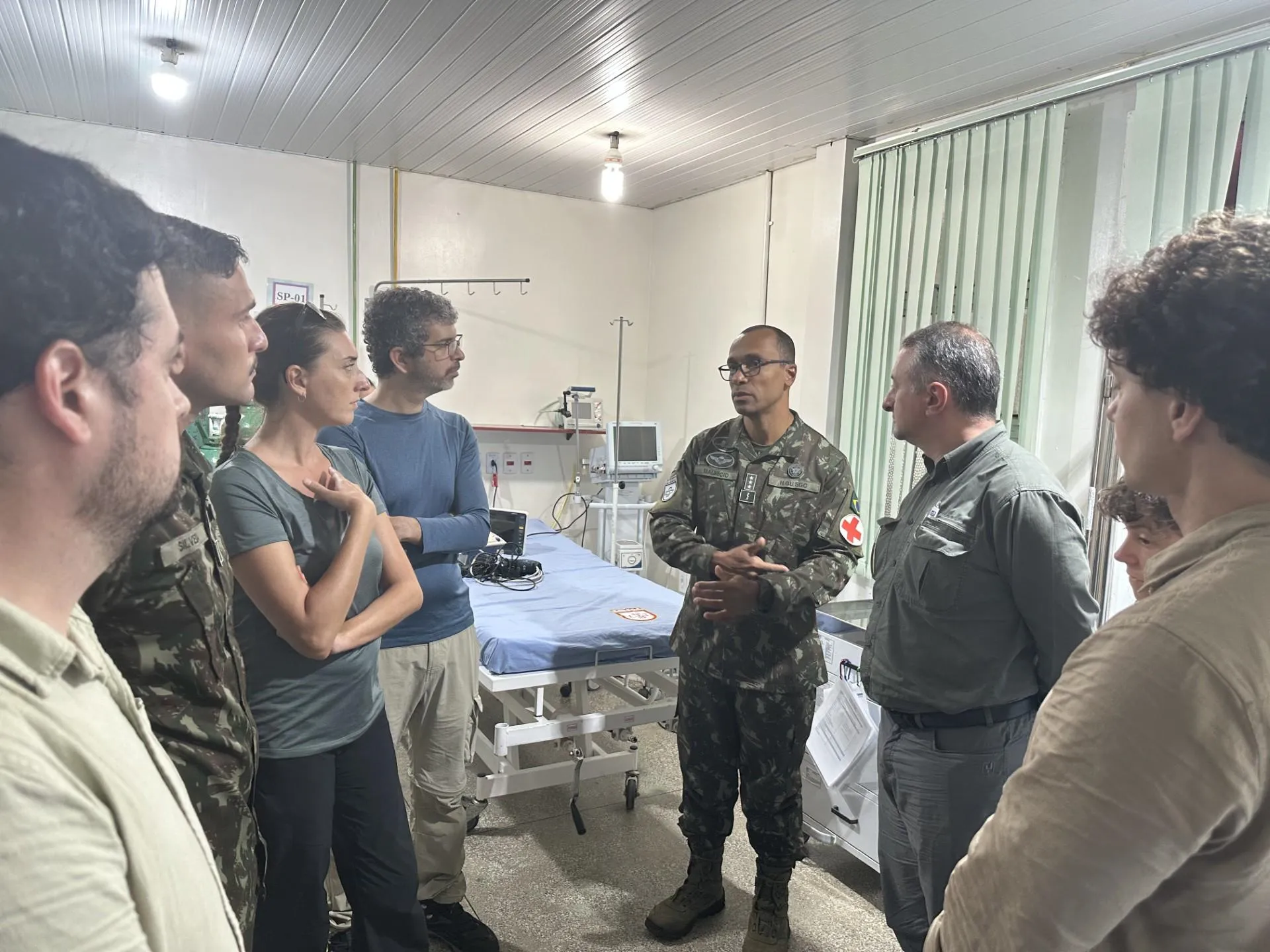 Visit to the Military Hospital in São Gabriel da Cachoeira