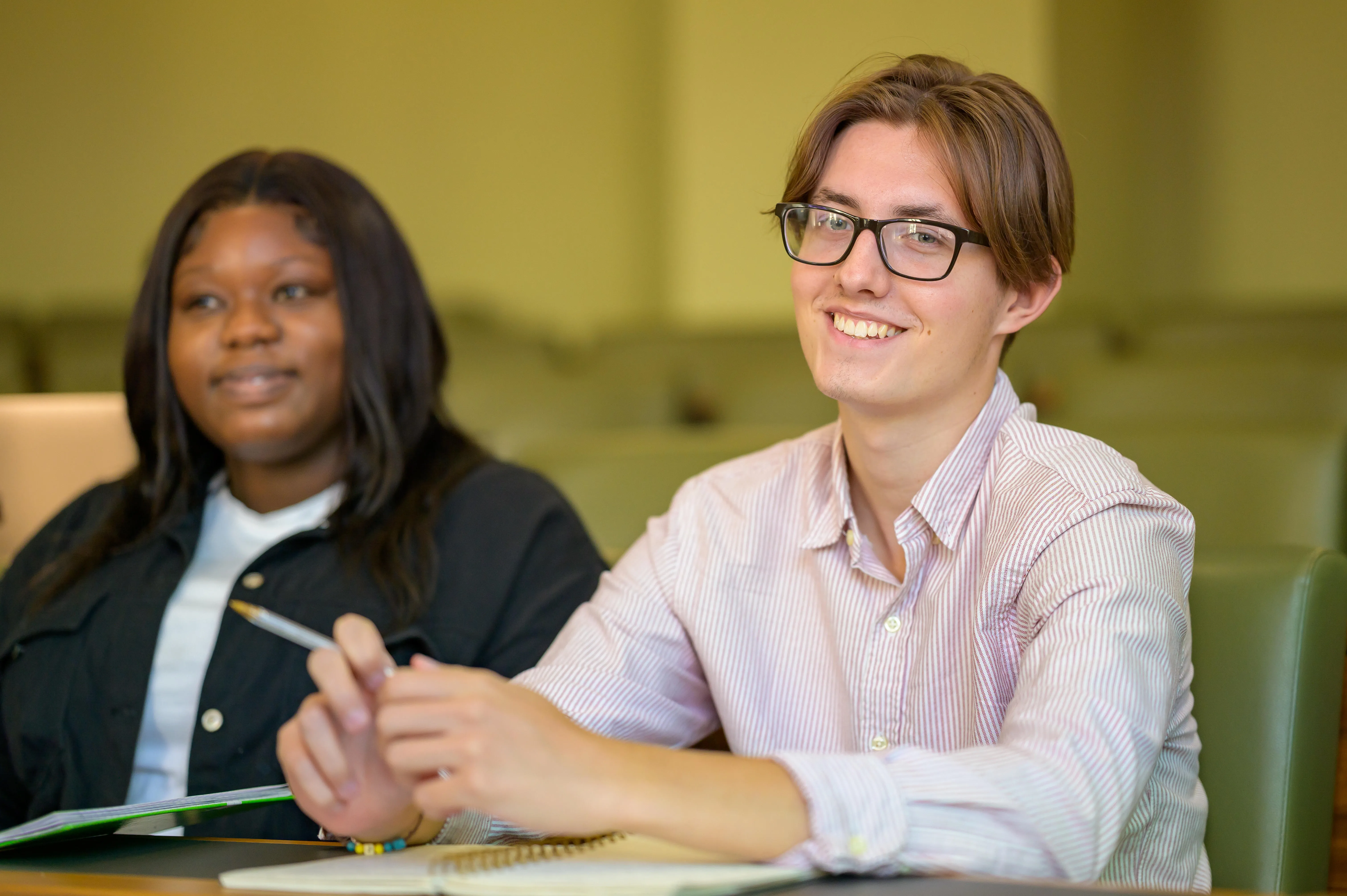 Kings Students in lecture theatre 3 Aug 2022