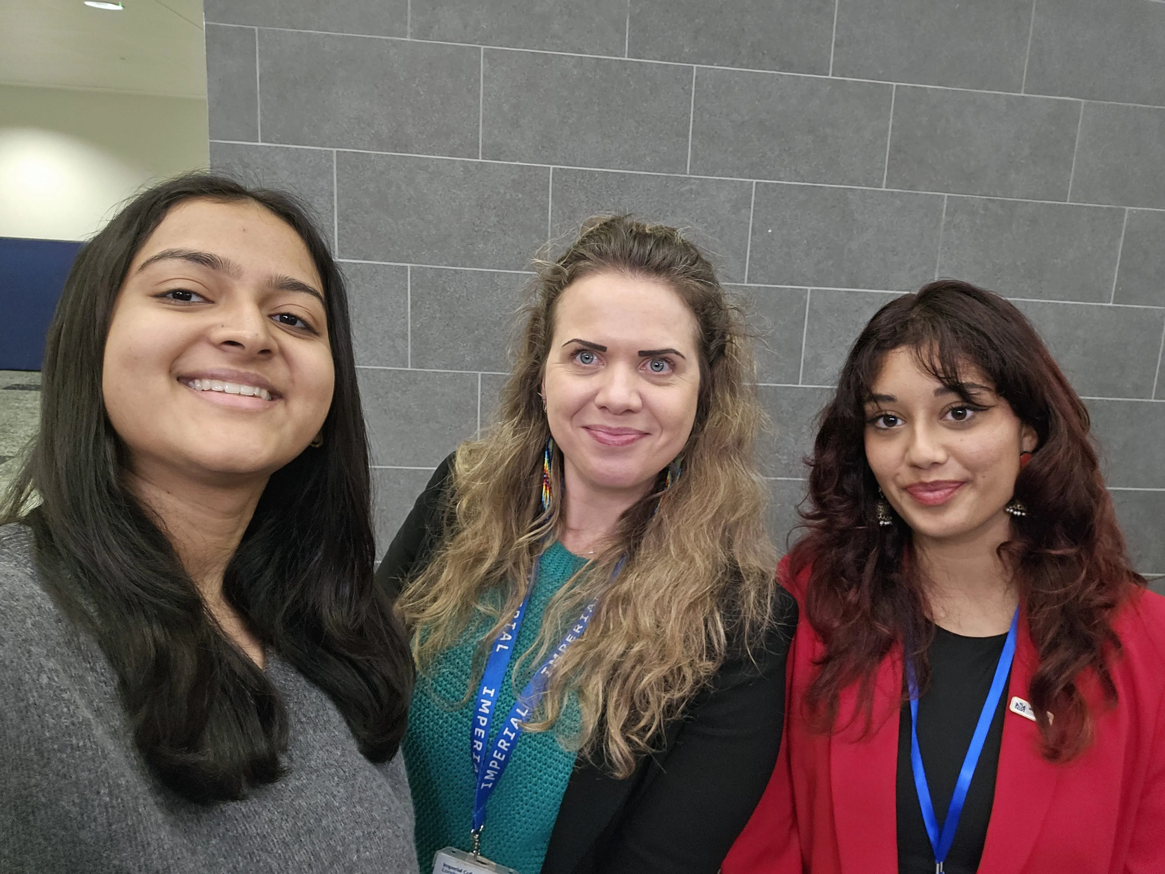 Suchita Hariharan with Adriana Ford and Myra Soni